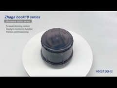 HNS156HB Zhaga book18 0-10vの薄暗くなるおよび日光の監視のマイクロウェーブ モーションセンサー